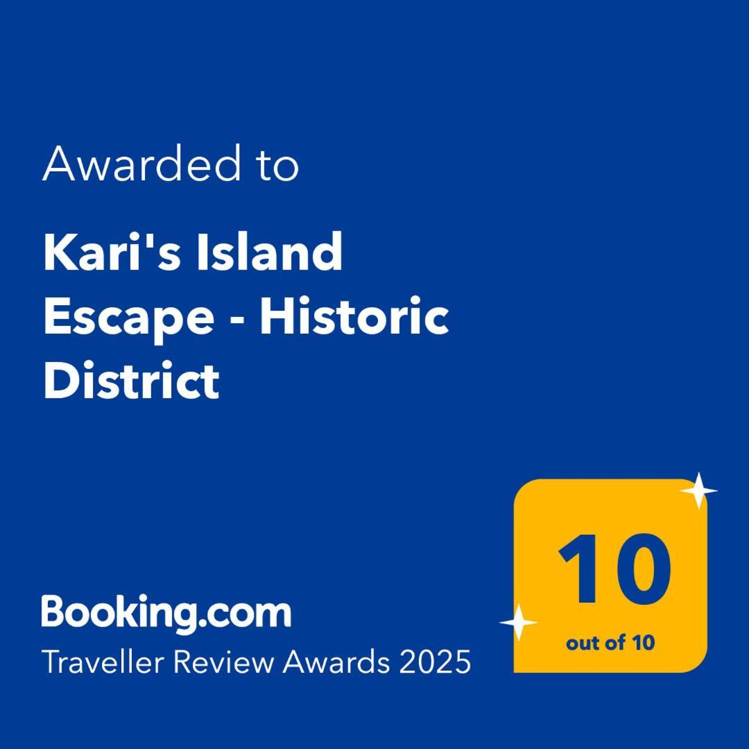 Kari'S Island Escape - Historic District Villa Galveston Eksteriør bilde